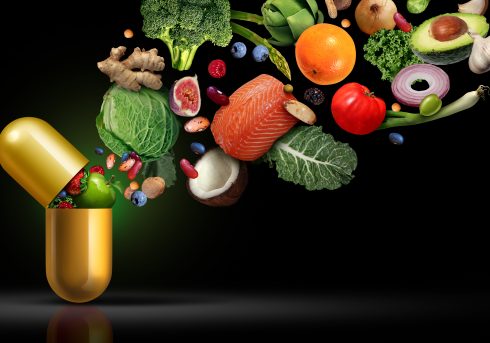 Vitamin Supplement showing benefits